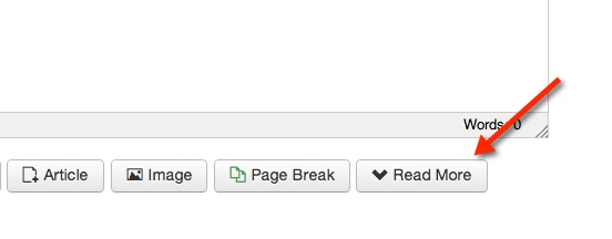 Joomla3 read more button