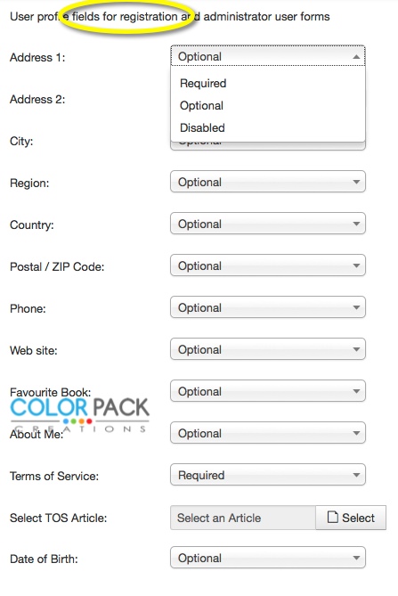 Joomla User Profile 6