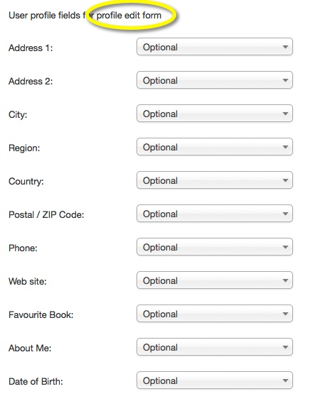 Joomla User Profile 7