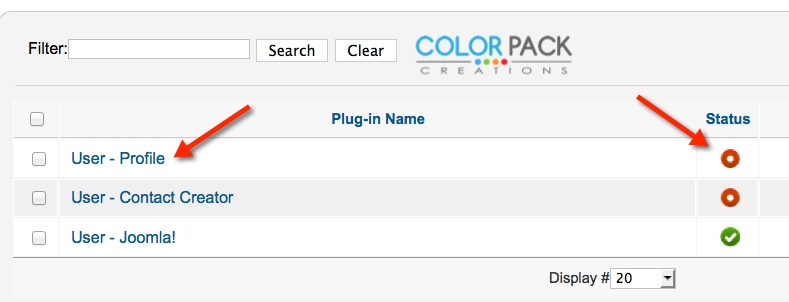 Plug-in User-Profile