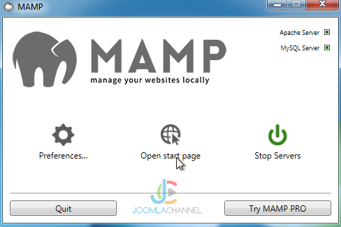 mamp server 21