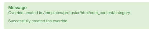 Create Template Overrides 5