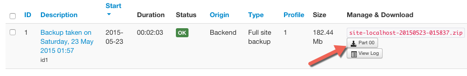 backup 15