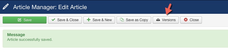 joomla content version history 3
