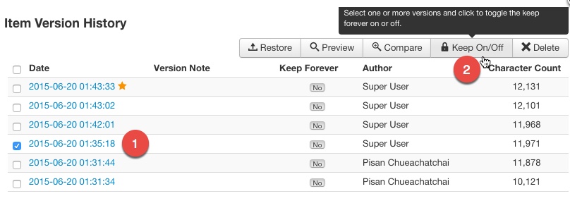 joomla content version history 8