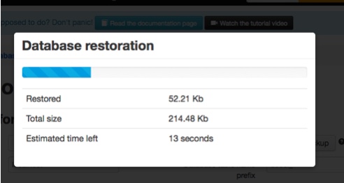 restore joomla akeeba backup 4