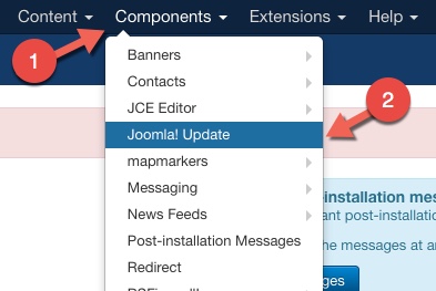 joomla update 1