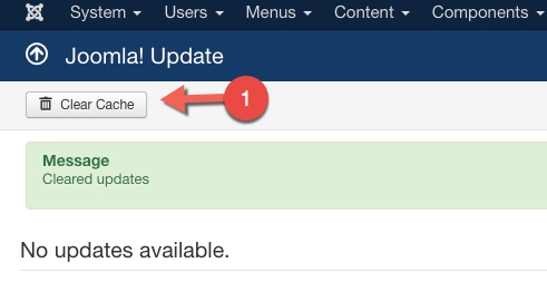 joomla update 2